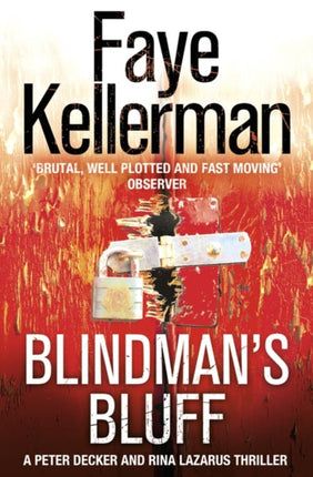 Blindmans Bluff Book 18 Peter Decker and Rina Lazarus Series