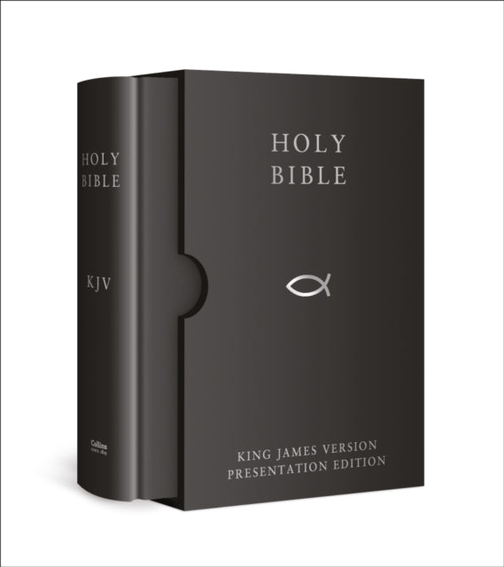 HOLY BIBLE King James Version KJV Black