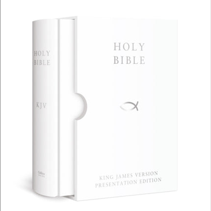 HOLY BIBLE King James Version KJV White