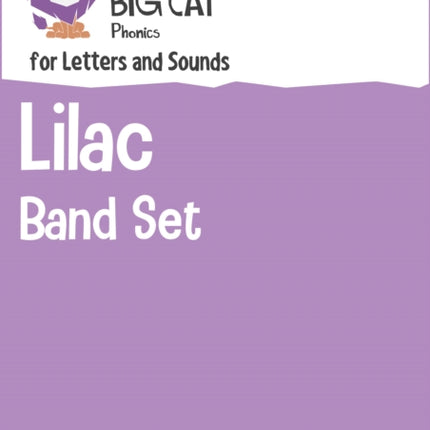 Phonics for Letters and Sounds Lilac Band Set