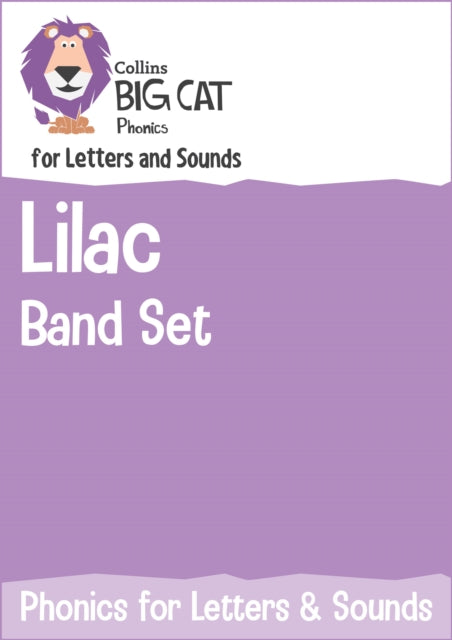 Phonics for Letters and Sounds Lilac Band Set Band 00Lilac Collins Big Cat Sets