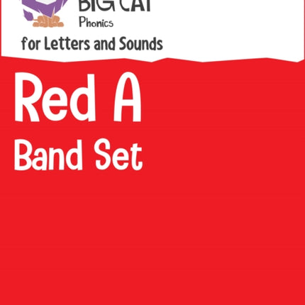 Phonics for Letters and Sounds Red A Band Set
