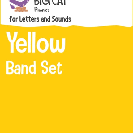 Phonics for Letters and Sounds Yellow Band Set Band 03Yellow Collins Big Cat Sets