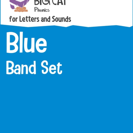 Phonics for Letters and Sounds Blue Band Set Band 04Blue Collins Big Cat Sets