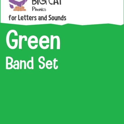 Phonics for Letters and Sounds Green Band Set