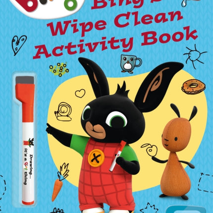 Bings Wipe Clean Activity Book