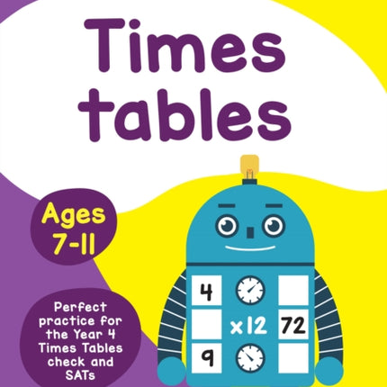 Times Tables Ages 7-11: Ideal for home learning (Collins Easy Learning KS2)