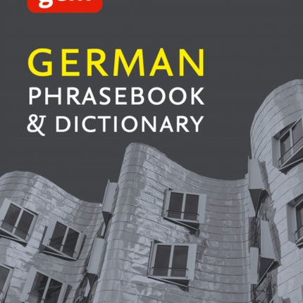 Collins German Phrasebook and Dictionary Gem Edition: Essential phrases and words in a mini, travel-sized format (Collins Gem)