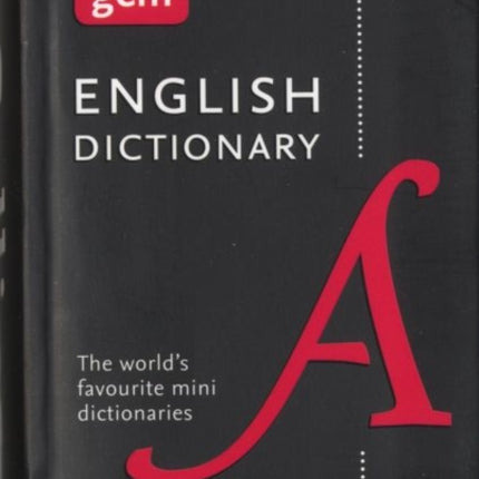 English Gem Dictionary: The world’s favourite mini dictionaries (Collins Gem)