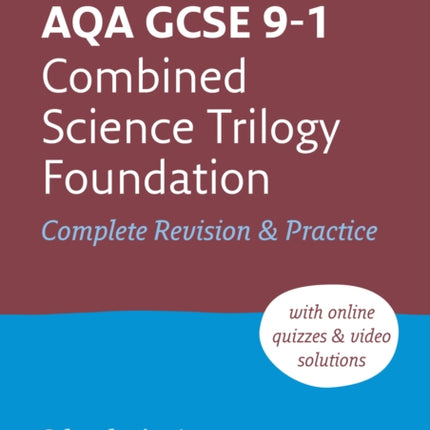 AQA GCSE 9-1 Combined Science Foundation All-in-One Complete Revision and Practice: Ideal for the 2024 and 2025 exams (Collins GCSE Grade 9-1 Revision)