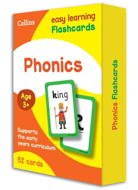 Phonics Flashcards: Ideal for home learning (Collins Easy Learning Preschool)