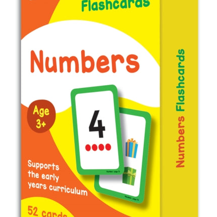 Numbers Flashcards: Ideal for home learning (Collins Easy Learning Preschool)