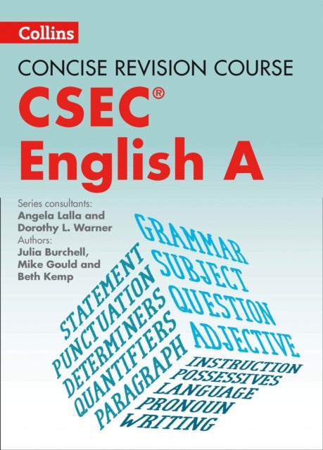 Concise Revision Course – English A - a Concise Revision Course for CSEC®