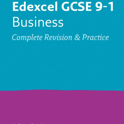 Edexcel GCSE 91 Business AllinOne Complete Revision and Practice Ideal for the 2024 and 2025 exams Collins GCSE Grade 91 Revision