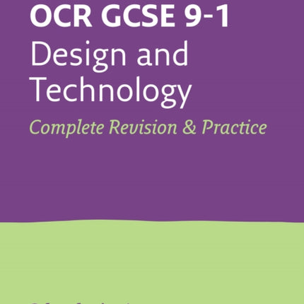 OCR GCSE 9-1 Design & Technology All-in-One Complete Revision and Practice: Ideal for the 2024 and 2025 exams (Collins GCSE Grade 9-1 Revision)