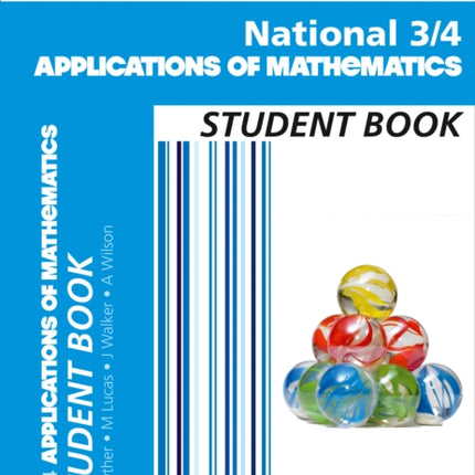 National 3/4 Applications of Maths: Comprehensive textbook for the CfE (Leckie Student Book)