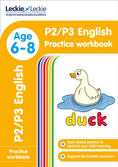 P2/P3 English Practice Workbook: Extra Practice for CfE Primary School English (Leckie Primary Success)