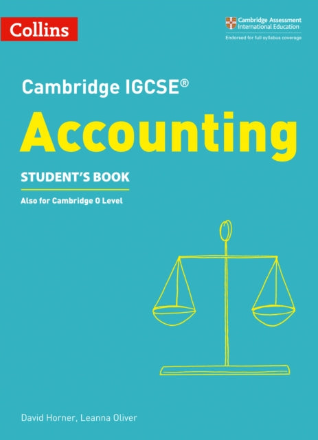 Cambridge IGCSE™ Accounting Student's Book (Collins Cambridge IGCSE™)