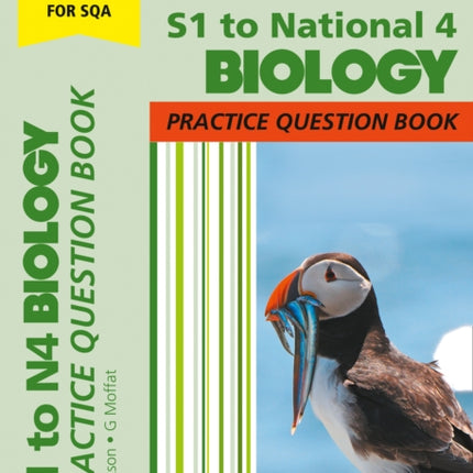 Leckie Practice Question Book – S1 to National 4 Biology: Practise and Learn CfE Topics