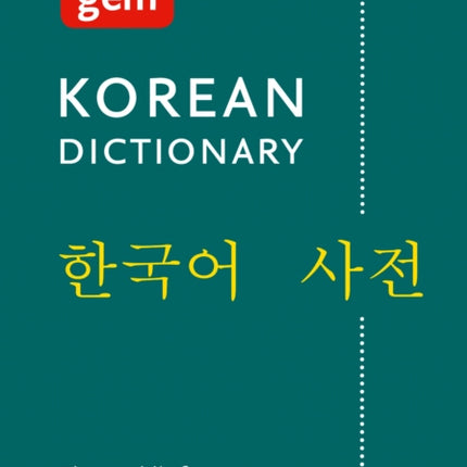 Korean Gem Dictionary: The world's favourite mini dictionaries (Collins Gem)