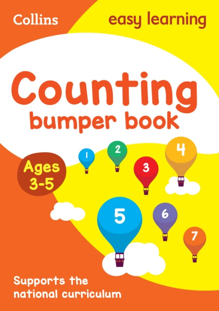 Counting Bumper Book Ages 3-5: Ideal for home learning (Collins Easy Learning Preschool)