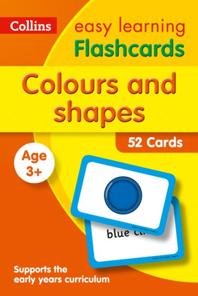 Colours and Shapes Flashcards: Ideal for home learning (Collins Easy Learning Preschool)