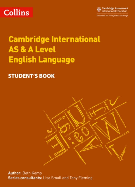 Collins Cambridge International AS & A Level – Cambridge International AS & A Level English Language Student's Book