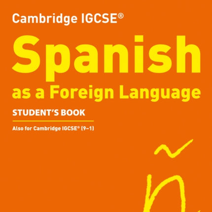 Cambridge IGCSE™ Spanish Student's Book (Collins Cambridge IGCSE™)