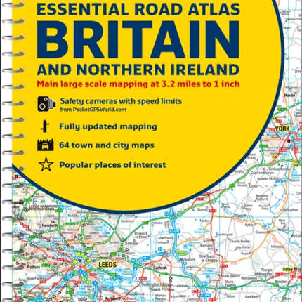 2020 Collins Essential Road Atlas Britain and Northern Ireland