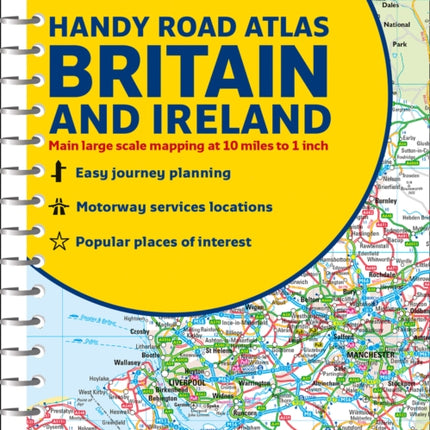 2020 Collins Handy Road Atlas Britain and Ireland