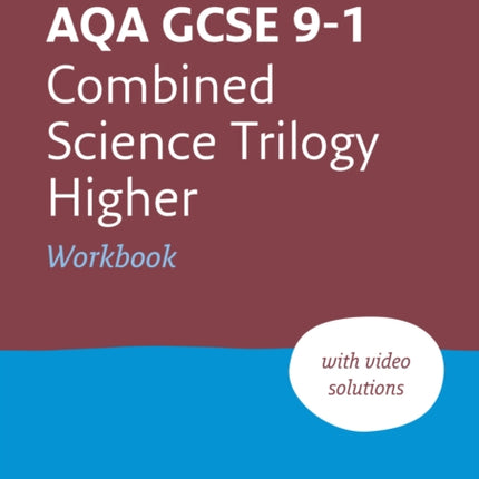 AQA GCSE 9-1 Combined Science Higher Workbook: Ideal for the 2024 and 2025 exams (Collins GCSE Grade 9-1 Revision)