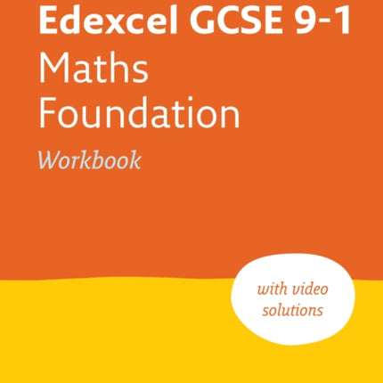 Edexcel GCSE 9-1 Maths Foundation Workbook: Ideal for the 2024 and 2025 exams (Collins GCSE Grade 9-1 Revision)