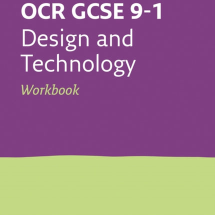 OCR GCSE 9-1 Design & Technology Workbook: Ideal for the 2024 and 2025 exams (Collins GCSE Grade 9-1 Revision)