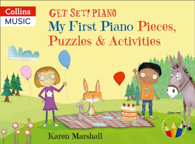 Get Set! Piano – My First Piano Pieces, Puzzles & Activities