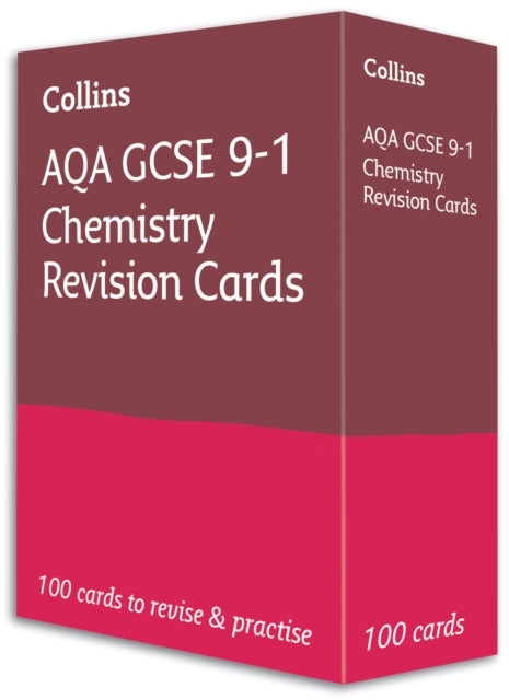 AQA GCSE 9-1 Chemistry Revision Cards: Ideal for the 2024 and 2025 exams (Collins GCSE Grade 9-1 Revision)