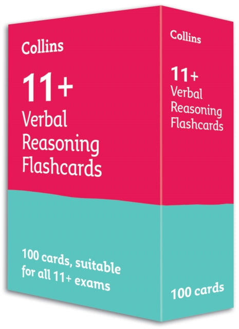 Collins 11+ Practice – 11+ Verbal Reasoning Flashcards: For the 2024 GL Assessment and CEM Tests