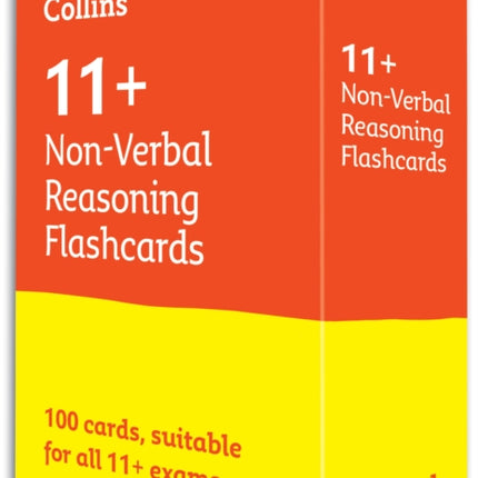 Collins 11+ Practice – 11+ Non-Verbal Reasoning Flashcards: For the 2024 GL Assessment and CEM Tests