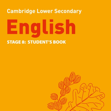 Collins Cambridge Lower Secondary English – Lower Secondary English Student's Book: Stage 8