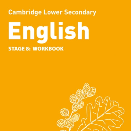 Collins Cambridge Lower Secondary English – Lower Secondary English Workbook: Stage 8