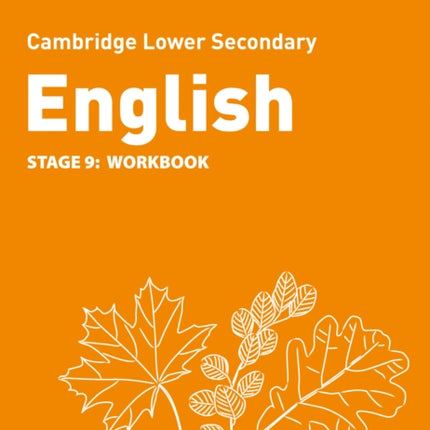 Collins Cambridge Lower Secondary English – Lower Secondary English Workbook: Stage 9