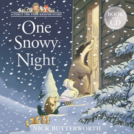 One Snowy Night Book  CD A Percy the Park Keeper Story