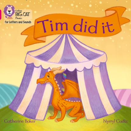 Collins Big Cat Phonics for Letters and Sounds – Tim did it: Band 01A/Pink A