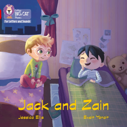 Collins Big Cat Phonics for Letters and Sounds – Jack and Zain: Band 02B/Red B