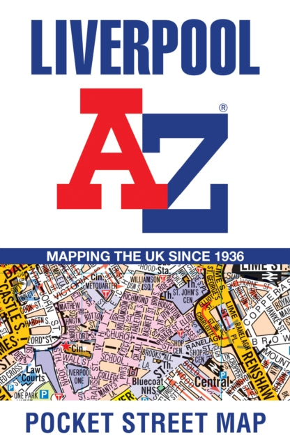 Liverpool A-Z Pocket Street Map