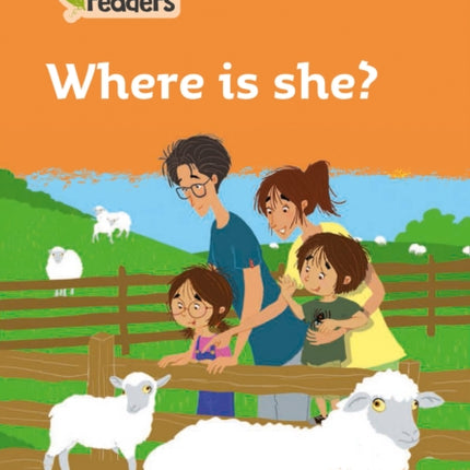 Level 4 – Where is she? (Collins Peapod Readers)