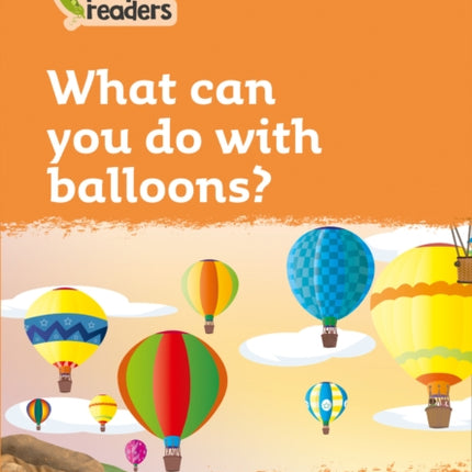 Level 4 – What can you do with balloons? (Collins Peapod Readers)