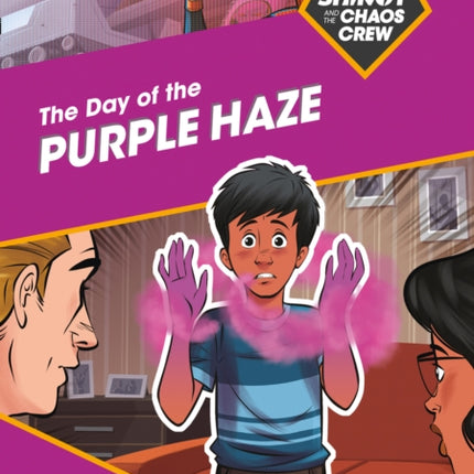 Shinoy and the Chaos Crew: The Day of the Purple Haze: Band 08/Purple (Collins Big Cat)