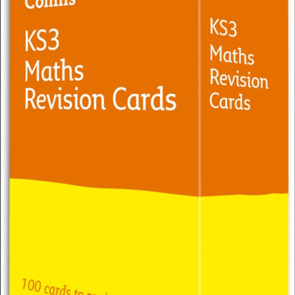 KS3 Maths Revision Question Cards: Ideal for Years 7, 8 and 9 (Collins KS3 Revision)