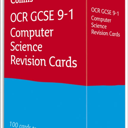 OCR GCSE 9-1 Computer Science Revision Cards: Ideal for the 2024 and 2025 exams (Collins GCSE Grade 9-1 Revision)