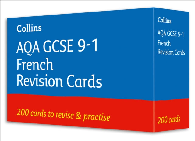 AQA GCSE 9-1 French Vocabulary Revision Cards: Ideal for the 2024 and 2025 exams (Collins GCSE Grade 9-1 Revision)